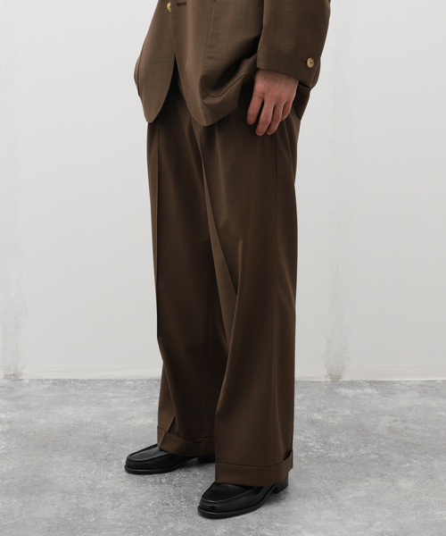 EDIFICE LA BOUCLE パンツ スラックス メンズ 「LA / ラブ―クル