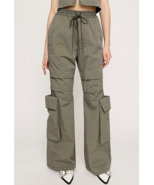 SLY（スライ） カーゴパンツ BIG PK FLARE CARGO PT ビッグ ポケット