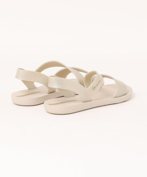 Sandales Ipanema Vibe Femme - Tongues Métallisées Imprimé Léopard | Beige, Taille 40 EU - 11