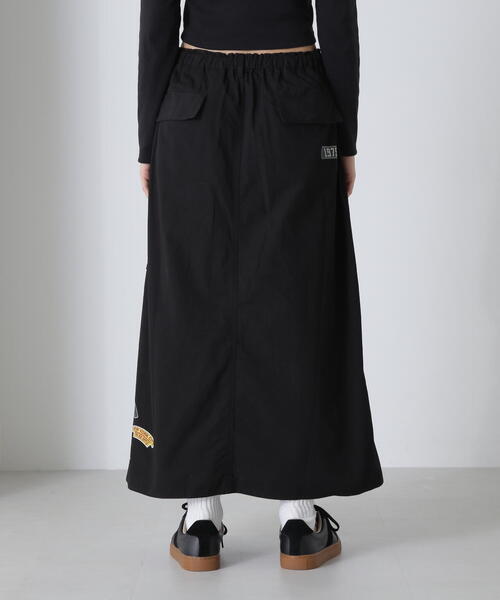 AVIREX（アヴィレックス） スカート WAPPEN PRINT LONG SKIRT/ワッペン
