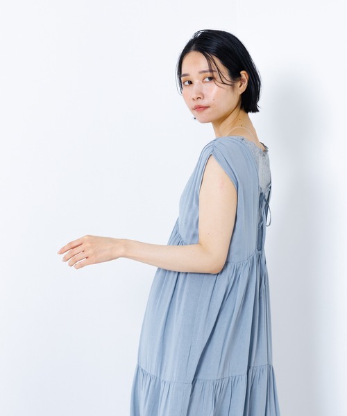 collex（コレックス） ワンピース 「WEB限定」シアーメランジ