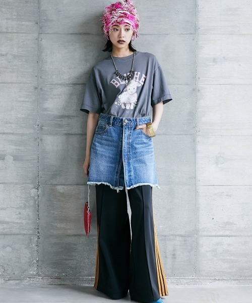 GEVS. パンツ サイドライントラックパンツ 「大きいサイズ有