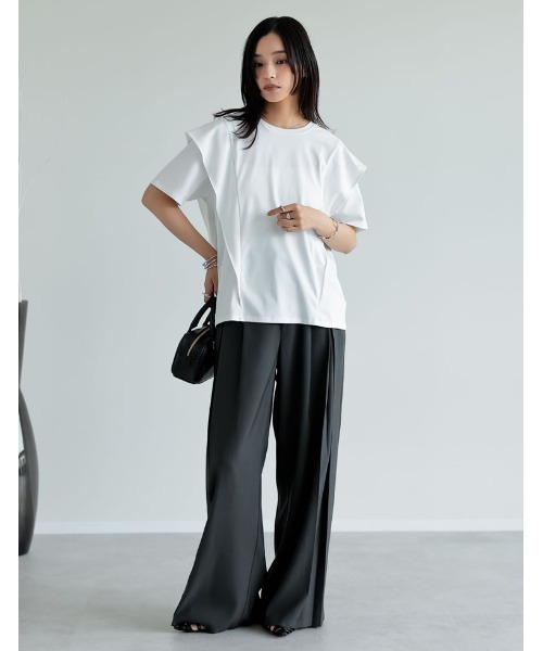 Re:EDIT（リエディ） tシャツ 「夏の体型カバーに」「接触冷感」「UV