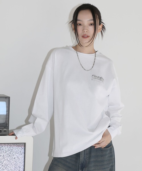 フリークストア グランジニット スラッシャー UNUSED VICTIM FREAK'S STORE（フリークスストア）の「【限定展開】THRASHER