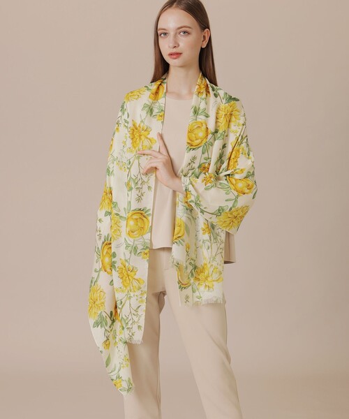 マフラー　Mackintosh London カシミヤアンドリュー柄マフラー(マフラー・ストール・スカーフ