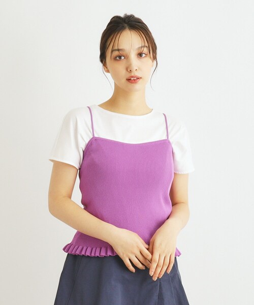ニット セーター 「着回ししやすい／セット商品」ツインニット レディース