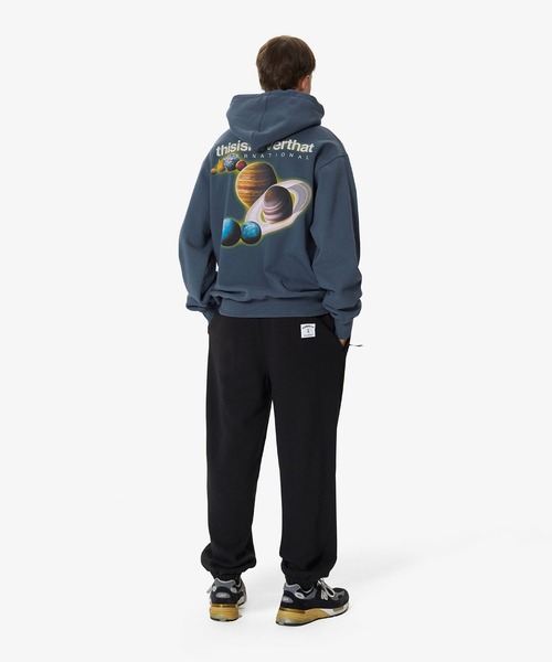 thisisneverthat パーカー Solar System Hoodie メンズ