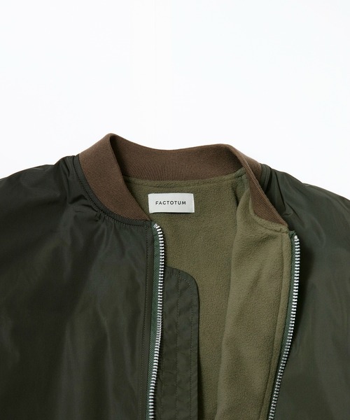 ma1 ma-1 「FACTOTUM」 Nylon MA-1 メンズ レディースの画像