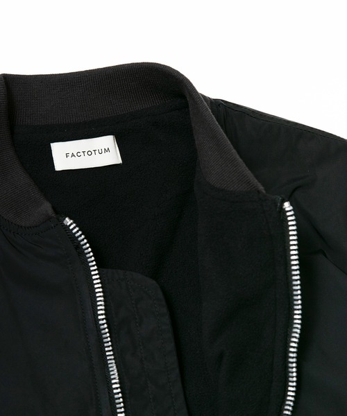 ma1 ma-1 「FACTOTUM」 Nylon MA-1 メンズ レディースの画像