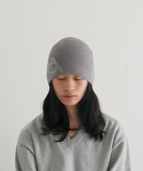ROA ニット帽 ニットキャップ ROA Logo wool beanie メンズ レディース