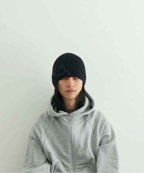 ROA ニット帽 ニットキャップ ROA Logo wool beanie メンズ レディース