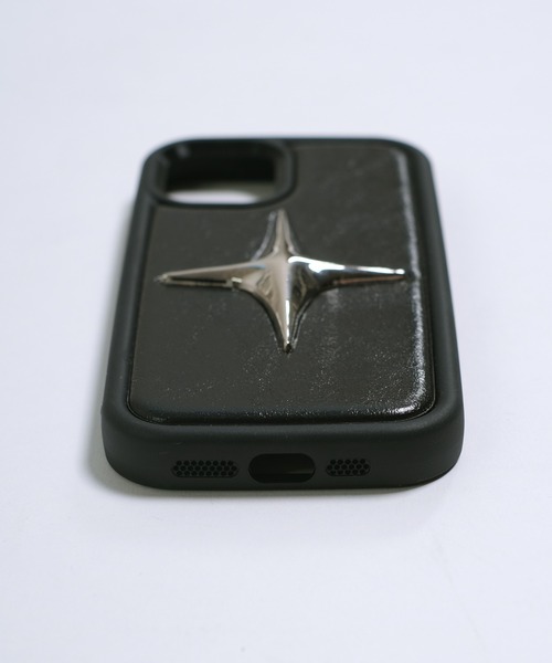 shopnikoniko スマホケース Iphoneケース シルバーダイヤロゴ