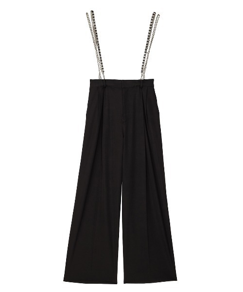パンツ UND BIJOU SUSPENDER PANTS レディースの画像