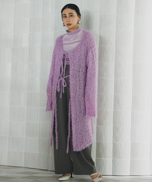 パンツ UND BIJOU SUSPENDER PANTS レディースの画像