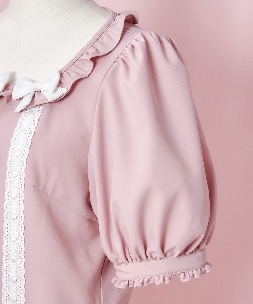 Lolime by mellfy memory ブラウス シャツ Coquette Ribbon