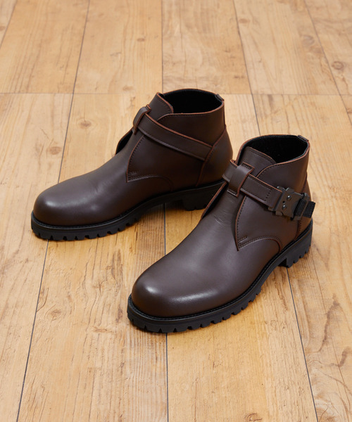 PADRONE ブーツ パドローネ / BUCKLE CHUKKA BOOTS(WATER PROOF