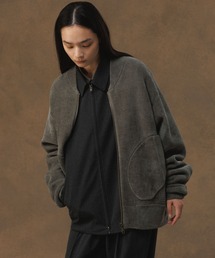コート ジャケット モールヤーン ボンバー ブルゾン / ユニセックス / ロングシーズン着用可能 メンズ レディース｜ZOZOTOWN Yahoo!店