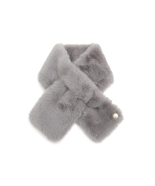 新品Pinky&Dianne カラーブロックスタイリッシュファーマフラー