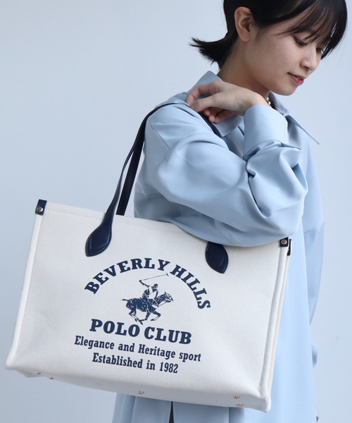 【新品】ポロクラブ　トートバッグ BEVERLY HILLS POLO CLUB トートバッグ 「BEVERLY