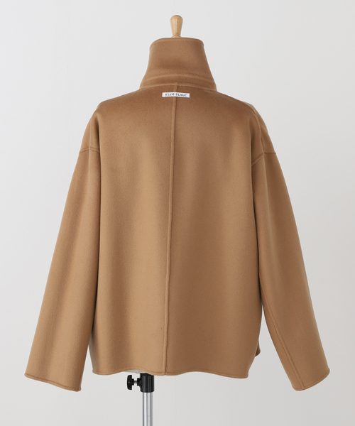 Plage R'IAM スタンドZIPコート plage（プラージュ） コート アウター R'IAM スタンドZIPコート