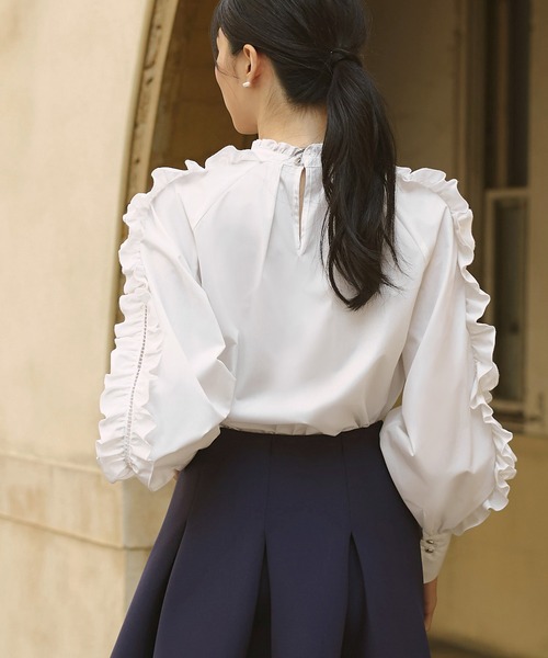 RUIRUE BOUTIQUE（ルイルエブティック） ブラウス シャツ 洗える 