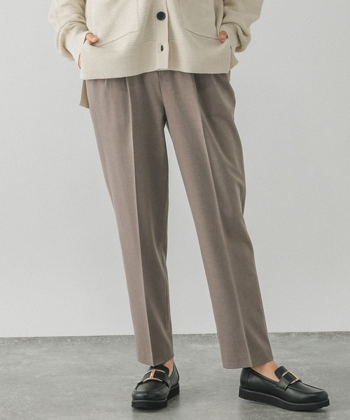 GLOBAL WORK パンツ ウツクシルエットDRYテーパードパンツTall