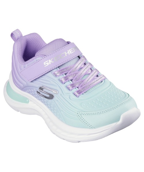 ☆SKECHERS スニーカー☆18センチ ミントグリーン/ラベンダー
