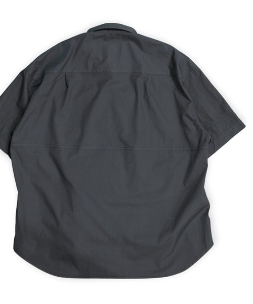 シャツ 「VOAAOV」200/2 TWILL SHORT SLEEVE  SHIRT メンズ レディースの画像