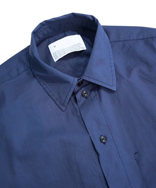 シャツ 「VOAAOV」200/2 TWILL SHORT SLEEVE  SHIRT メンズ レディースの画像