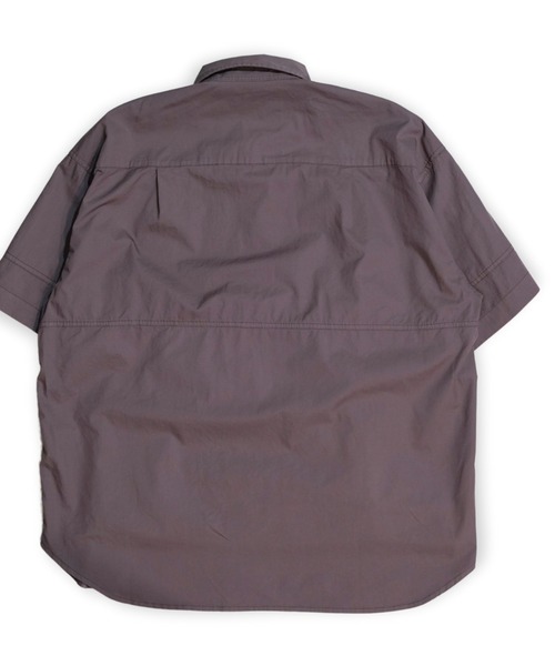 シャツ 「VOAAOV」200/2 TWILL SHORT SLEEVE  SHIRT メンズ レディースの画像