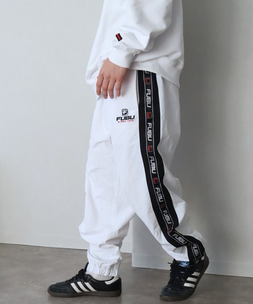 FUBU（フブ） パンツ 「FUBU/フブ」Track Pants/サイドロゴライン
