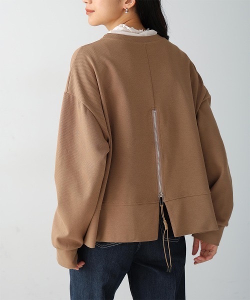 メーカー 一覧 Bou Jeloud tシャツ バックファスナープルオーバー レディース トップス