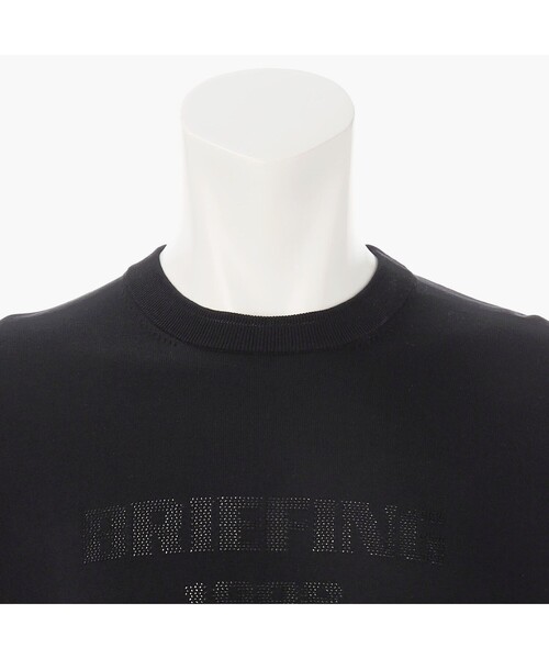 ブリーフィングゴルフ　MEN'S BIG LOGO CREWNECK KNIT BRIEFING セーター ニット 「BRIEFING GOLF／ブリーフィング