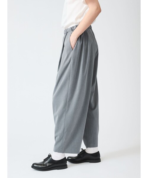 mizuiroind（ミズイロインド） パンツ ラップライクワイドパンツ