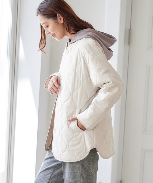 「Honeys」 「GLACIER」ジャケット M カーキ レディース_画像5