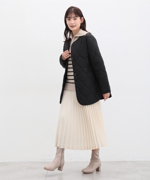 「Honeys」 「GLACIER」ジャケット M カーキ レディース_画像7