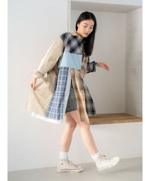 Ungrid シャツ ベージュ Ungrid 「Ungrid」 長袖シャツ FREE ベージュ レディース
