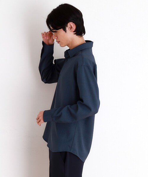THE SHOP TK シャツ ドライタッチ長袖シャツ メンズ : ZOZOTOWN
