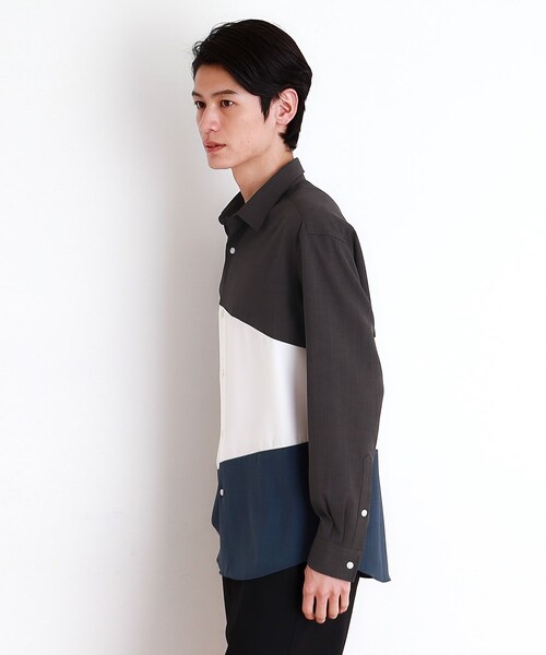 THE SHOP TK シャツ ドライタッチ長袖シャツ メンズ : ZOZOTOWN