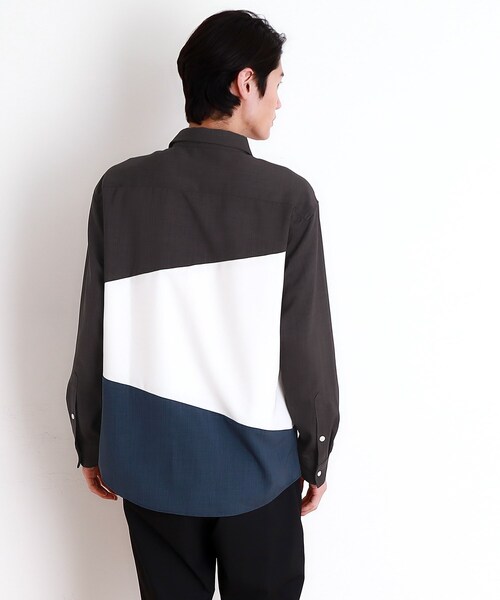 THE SHOP TK シャツ ドライタッチ長袖シャツ メンズ : ZOZOTOWN Yahoo