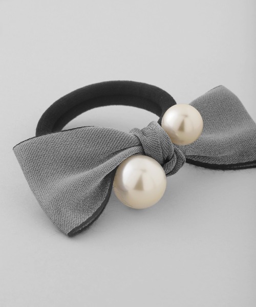 ANEMONE（アネモネ） ヘアゴム パール×リボンヘアゴム : ZOZOTOWN