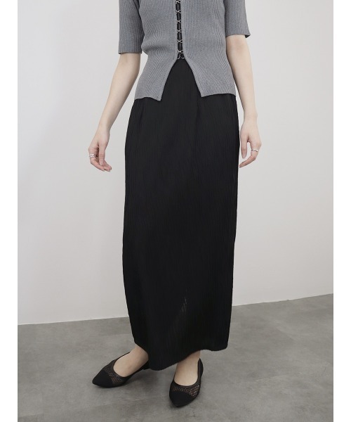 Reurie'（レウリィ） スカート ウェーブ柄スカート wave pattern skirt