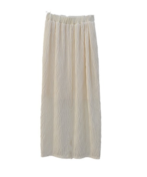 Reurie'（レウリィ） スカート ウェーブ柄スカート wave pattern skirt