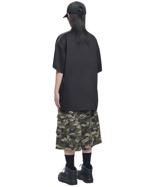 NOMANUAL tシャツ 「NOMANUAL」SWEEP BASEBALL JERSEY メンズ
