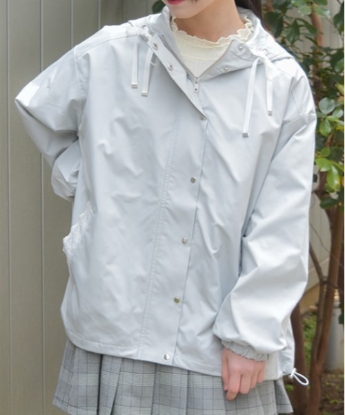 【美品】PICTURE撥水パーカー WomenM axes femme マウンテンパーカー ウインドブレーカー 撥水加工