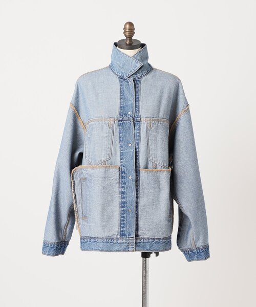 relume Levi's XL TRUCKER ジャケット リーバイス 追加》別注【LEVI'S/リーバイス】*relume XL TRUCKER：デニム
