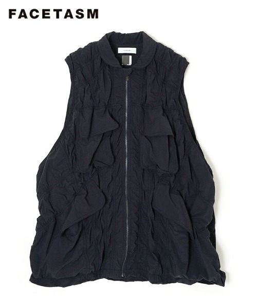 FACETASM（ファセッタズム） ベスト ジレ 「FACETASM」PATCHWORK VEST 