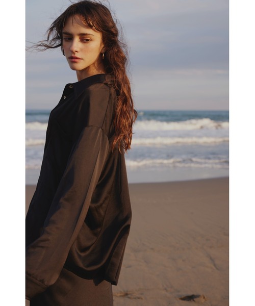 【完売品】 alexiastam サテン シャツ Satin Shirt | ALEXIA STAM