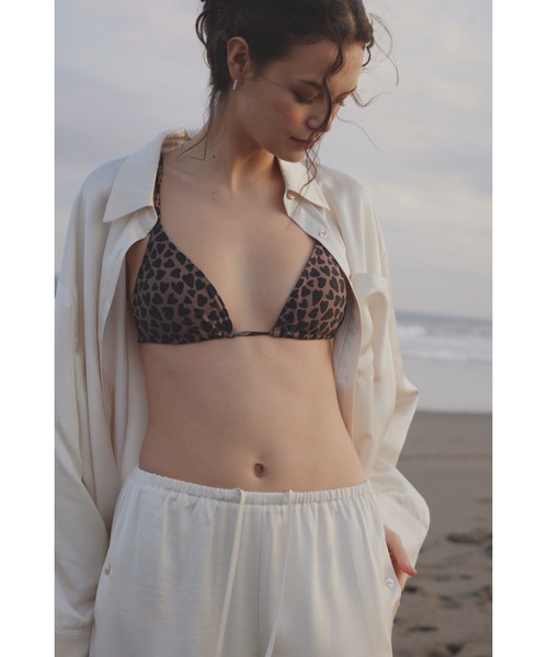 ALEXIA STAM（アリシアスタン） ブラウス シャツ Satin Shirt /サテン