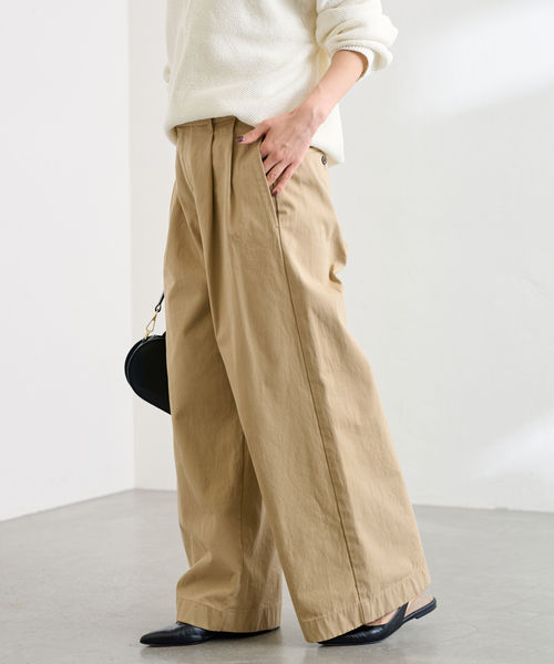Deuxieme Classe WORK CHINO チノパン 日本製 22SS Deuxieme Classe WORK CHINO チノパン 日本製 22SS